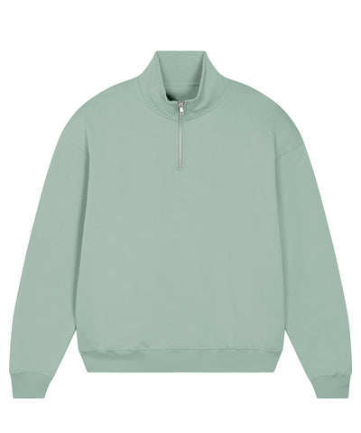 Unisex Miller dry 1/4 zip sweatshirt (STSU795) | aloe