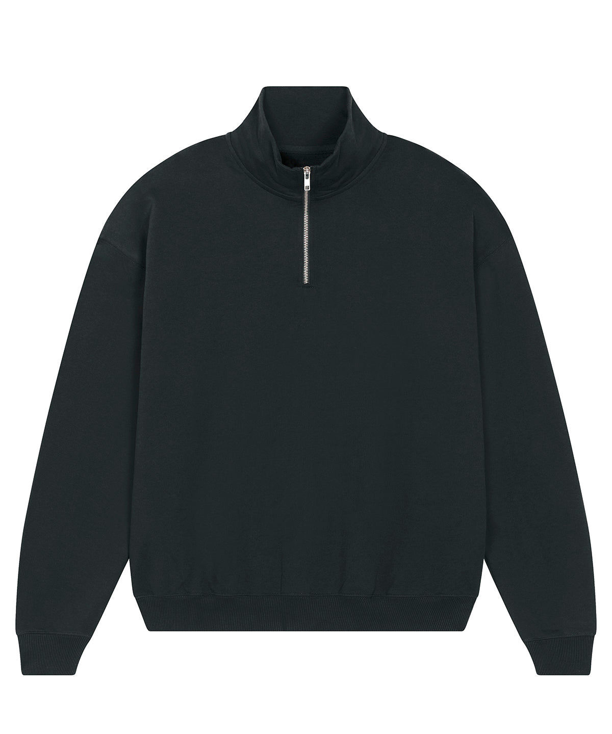 Unisex Miller dry 1/4 zip sweatshirt (STSU795) | Black