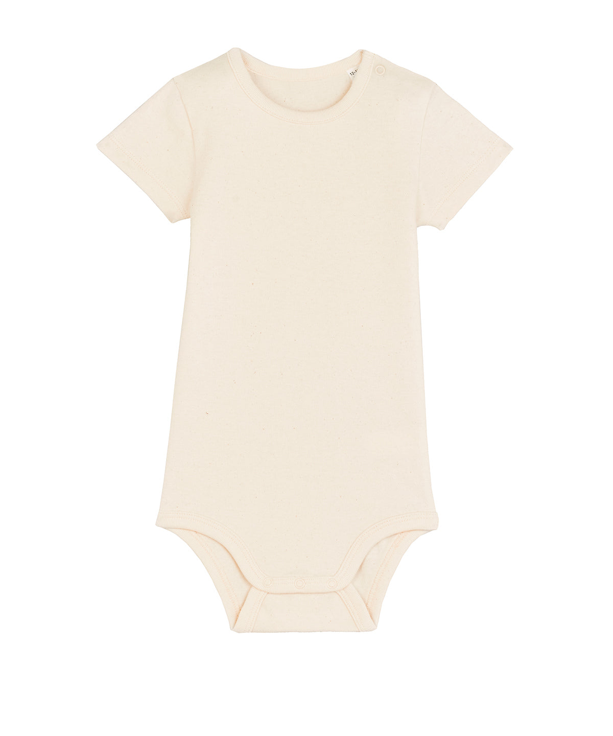 Baby bodysuit (STUB103) | natural raw
