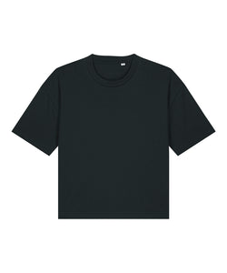 Womens Stella Nova boxy t-shirt (STTW175) | black