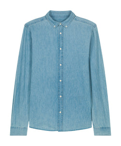 Stanley denim shirt (STWM967) | light wash