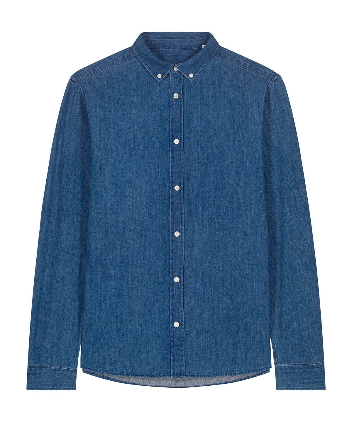 Stanley denim shirt (STWM967) | mid wash