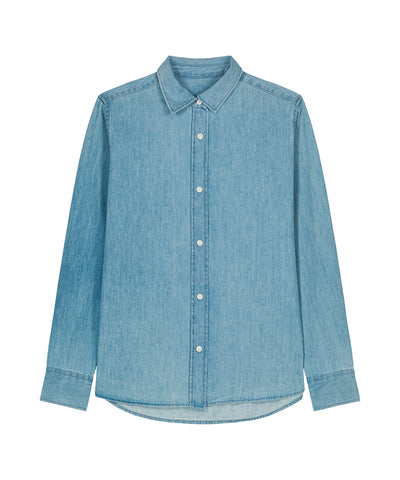 Stella denim shirt (STWW970) | light wash