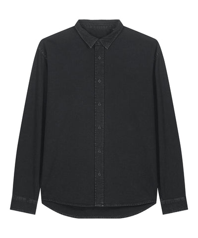 Worker shirt (STWU975) | garment dyed black rock