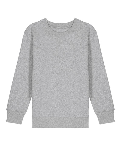 Kids Mini Changer 20 iconic crew neck sweatshirt (STSK181) | heather grey