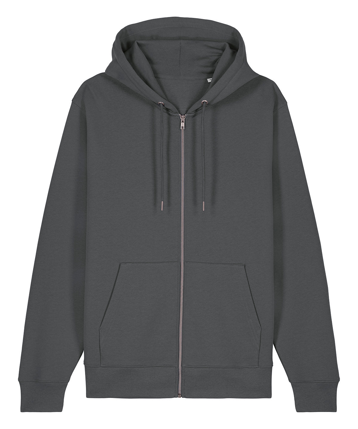 Unisex Cultivator 20 iconic zip-thru hoodie sweatshirt (STSU179) | Anthracite