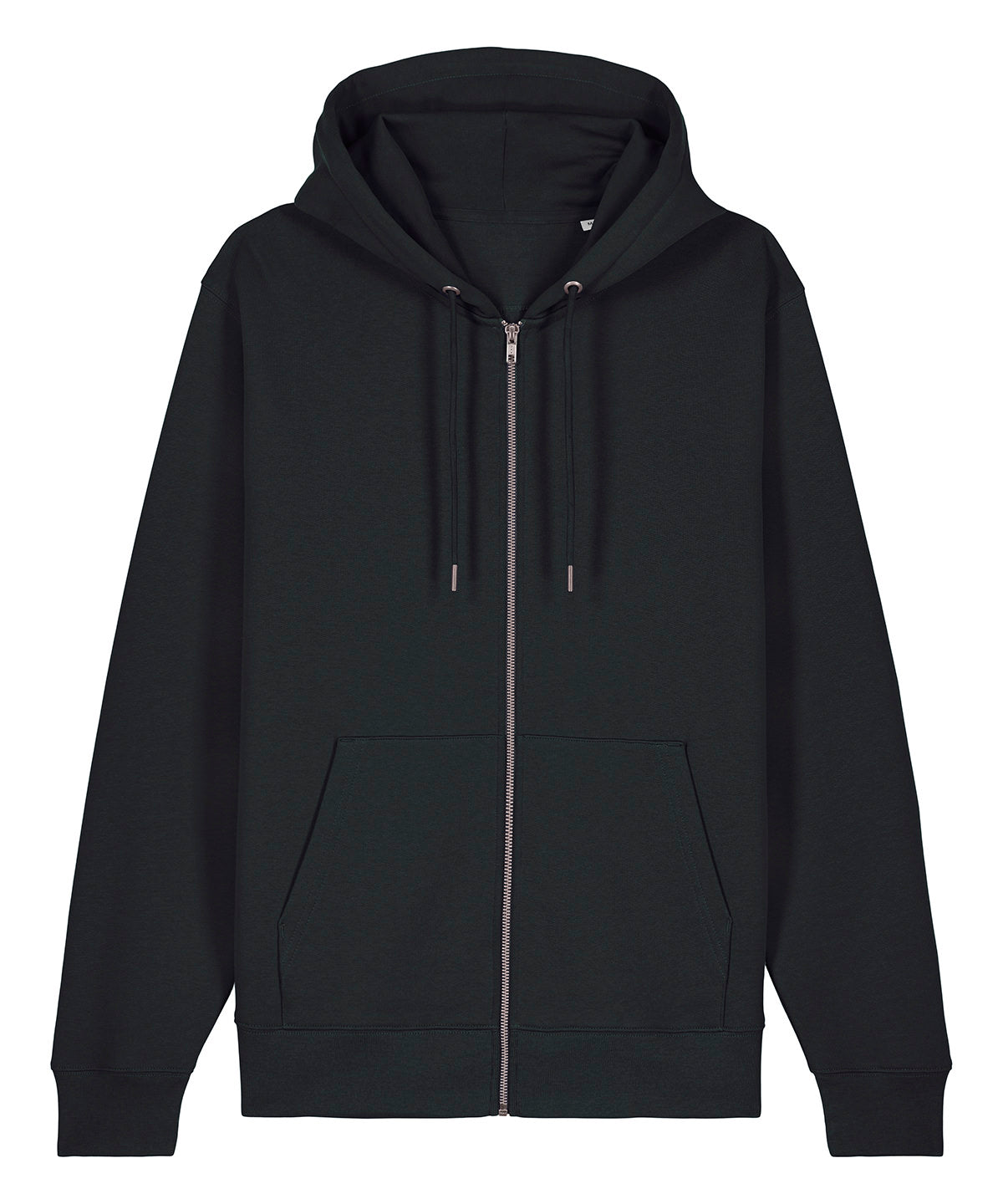 Unisex Cultivator 20 iconic zip-thru hoodie sweatshirt (STSU179) | Black