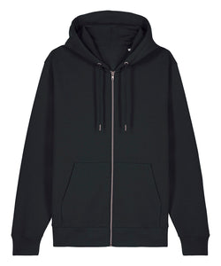Unisex Cultivator 20 iconic zip-thru hoodie sweatshirt (STSU179) | black