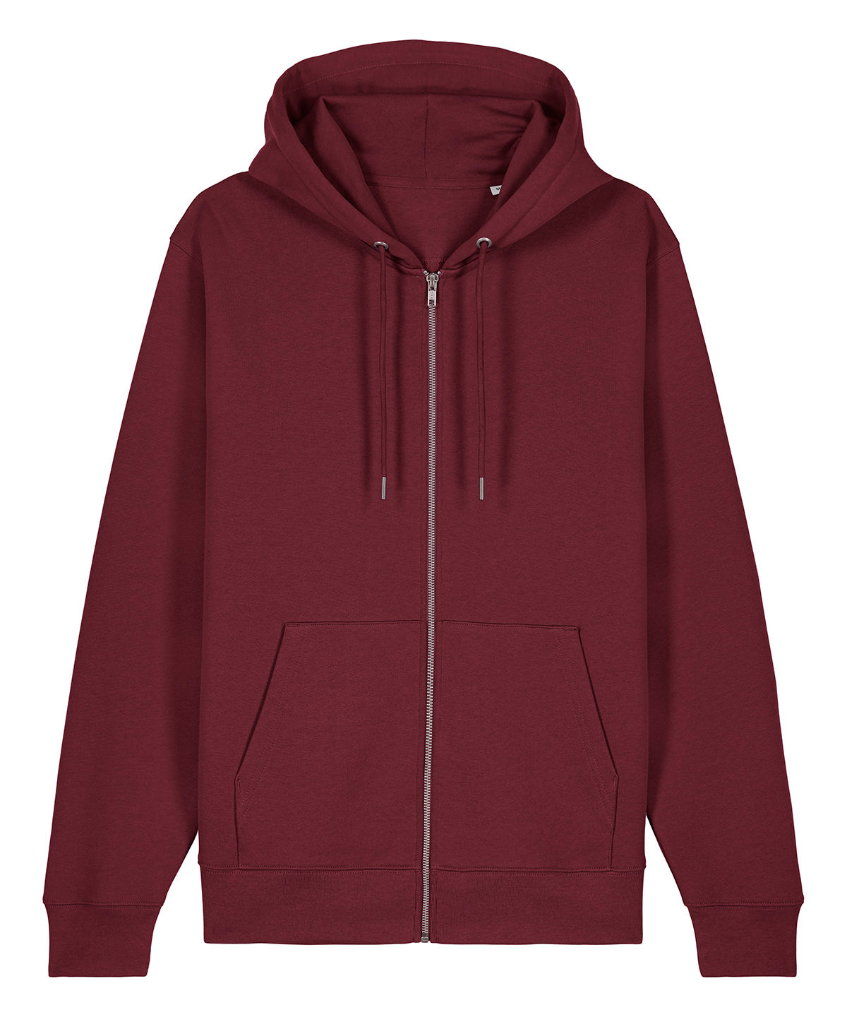 Unisex Cultivator 20 iconic zip-thru hoodie sweatshirt (STSU179) | Burgundy