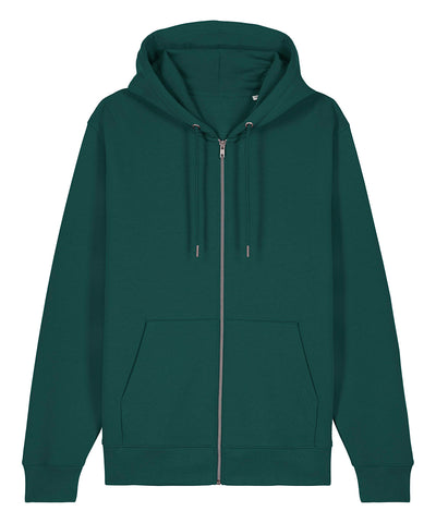Unisex Cultivator 20 iconic zip-thru hoodie sweatshirt (STSU179) | glazed green