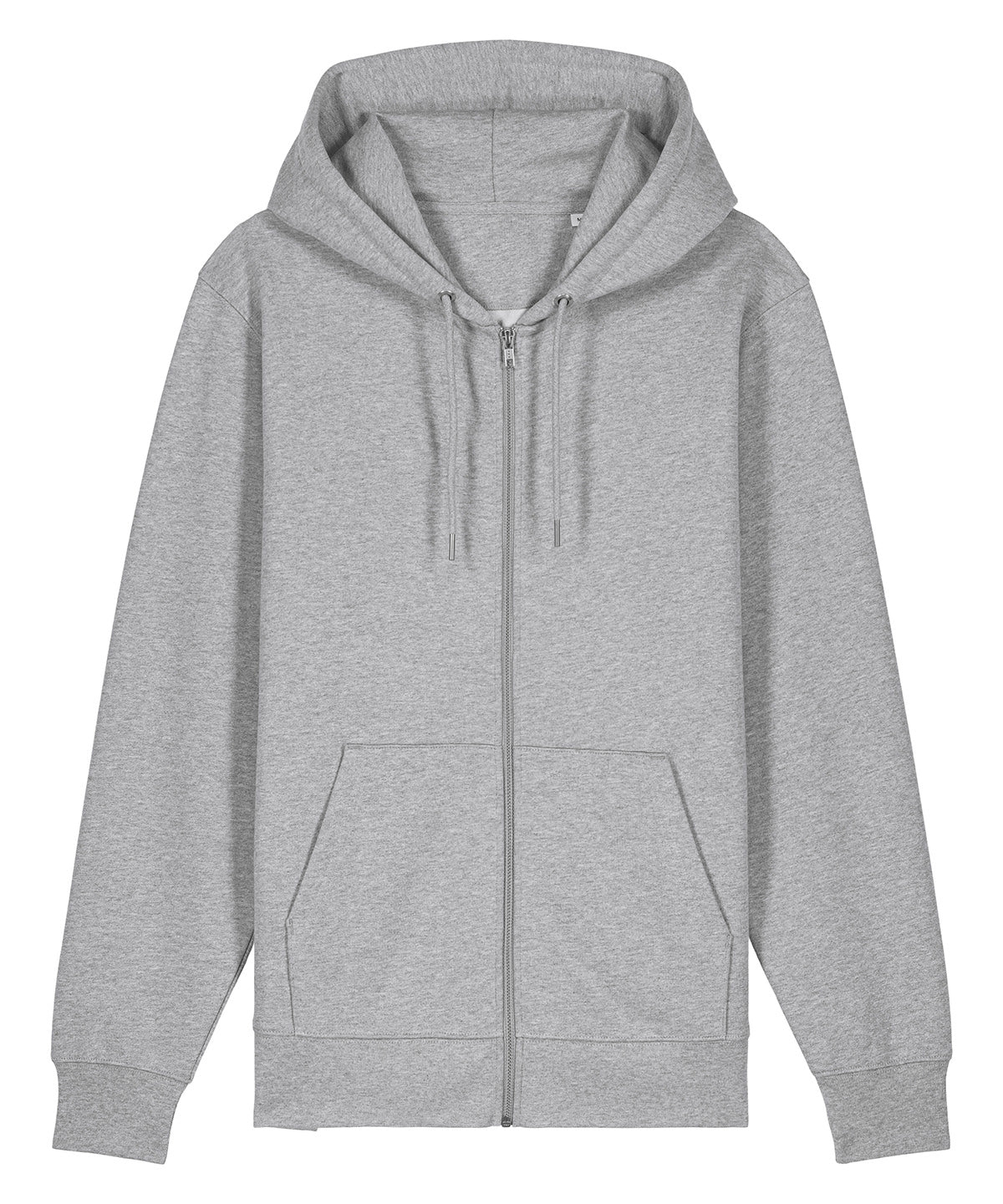 Unisex Cultivator 20 iconic zip-thru hoodie sweatshirt (STSU179) | Heather Grey