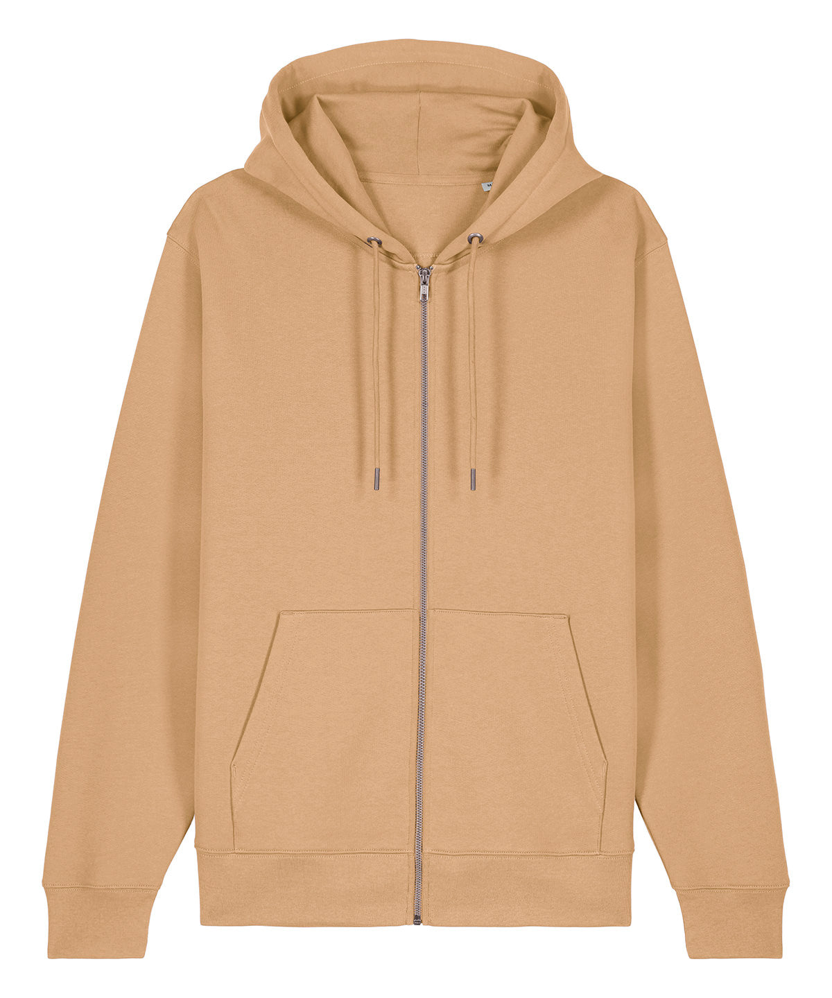 Unisex Cultivator 20 iconic zip-thru hoodie sweatshirt (STSU179) | Latte