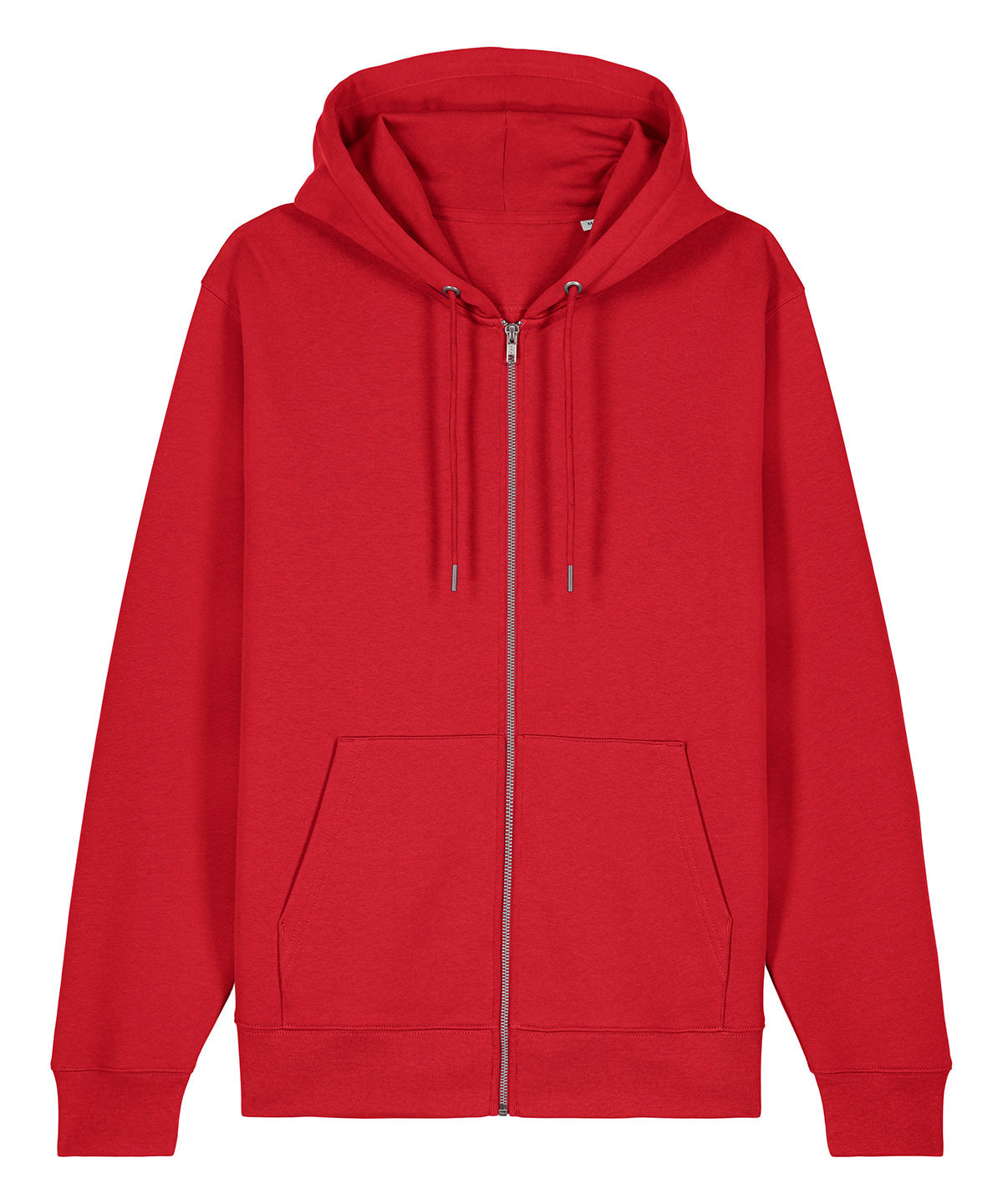 Unisex Cultivator 20 iconic zip-thru hoodie sweatshirt (STSU179) | Red