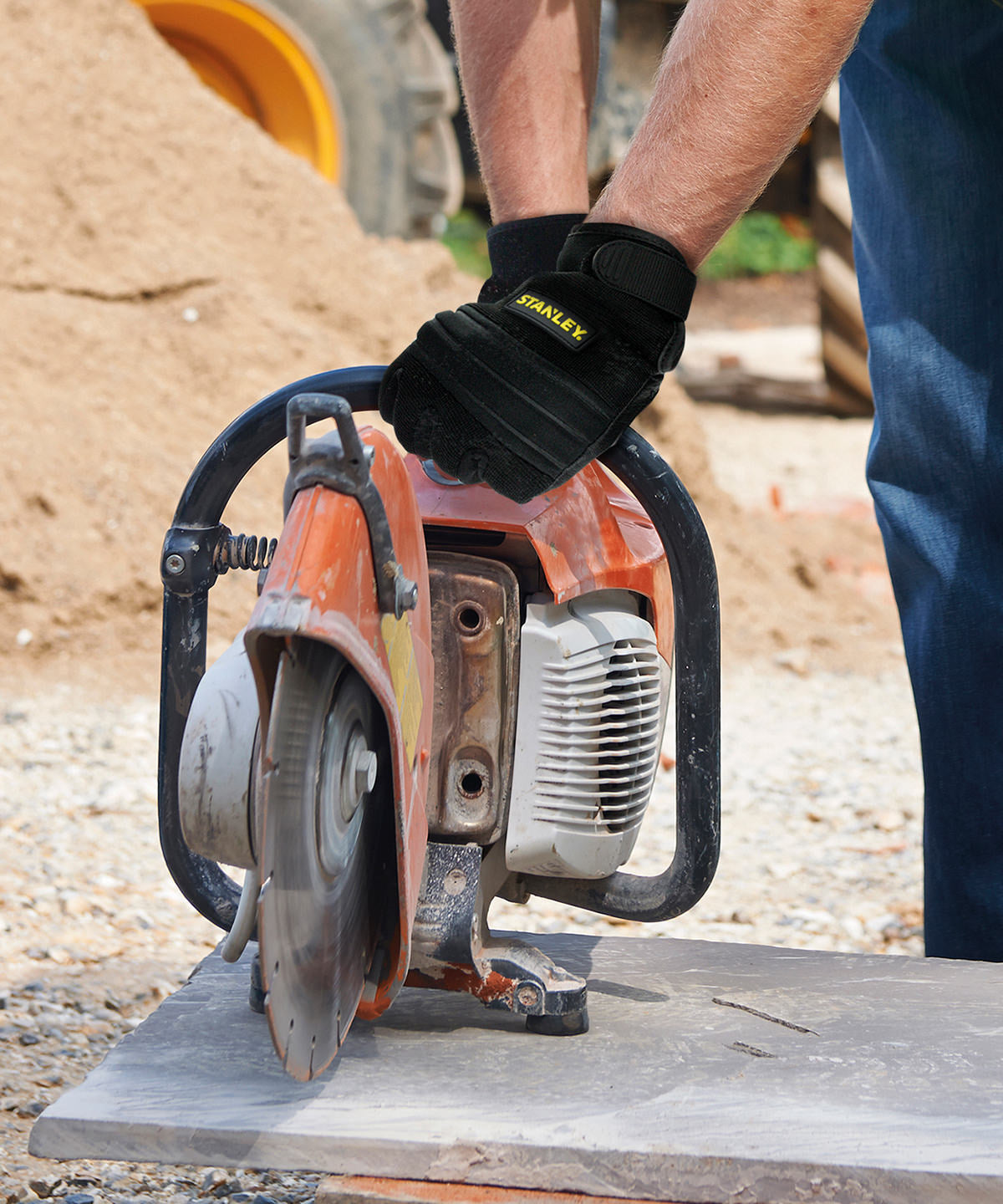 Stanley vibration reduction gloves | black