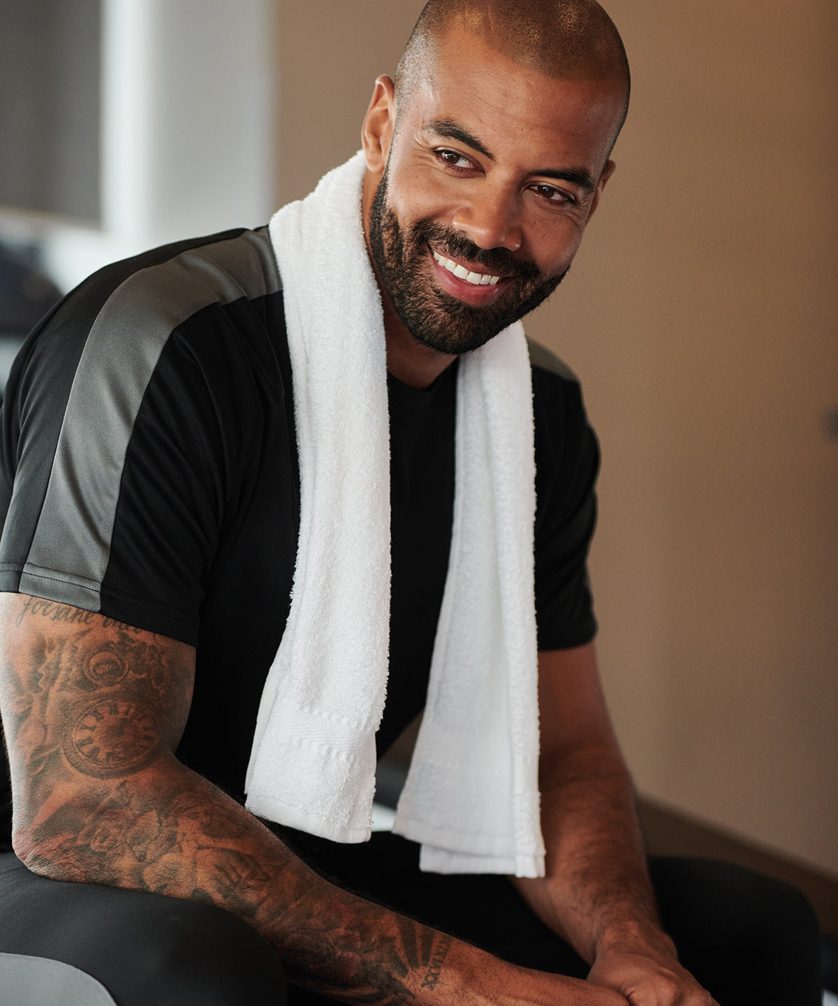 Classic range sports towel | navy
