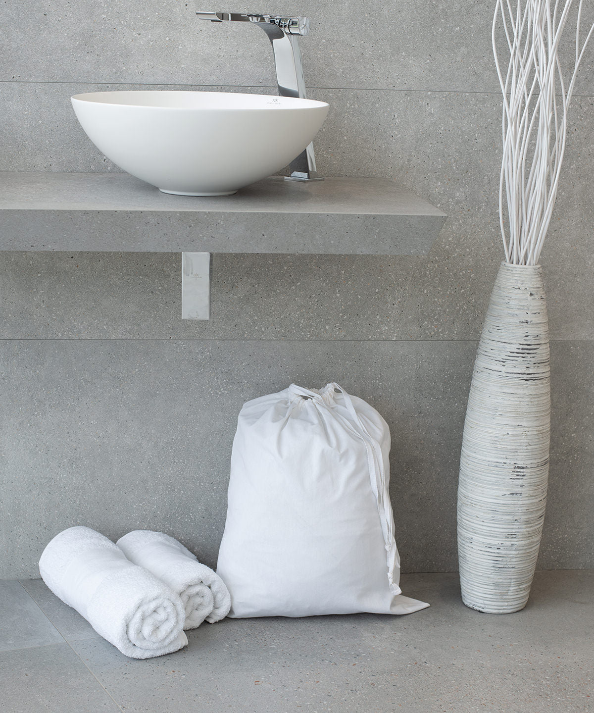 Laundry bag | white