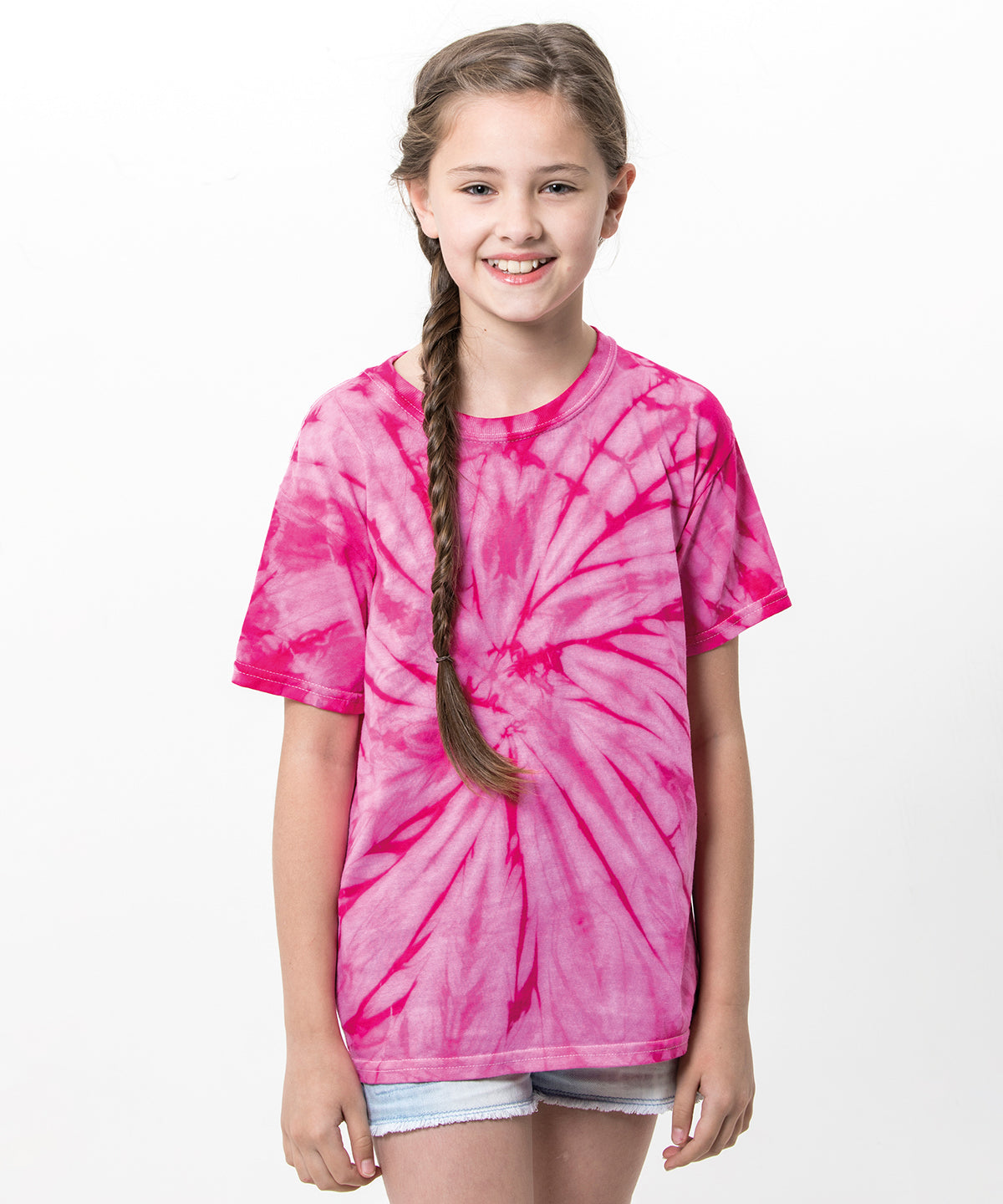Kids tonal spider T | spider pink