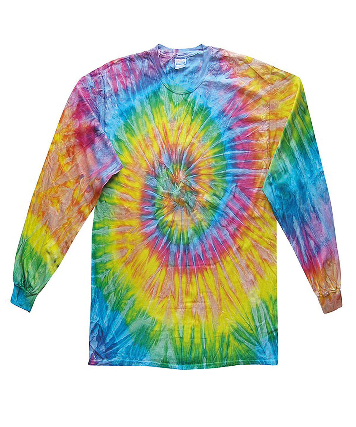 Colortone Long Sleeve Tie-Dye T-Shirt for Kids | TD15M – teeone
