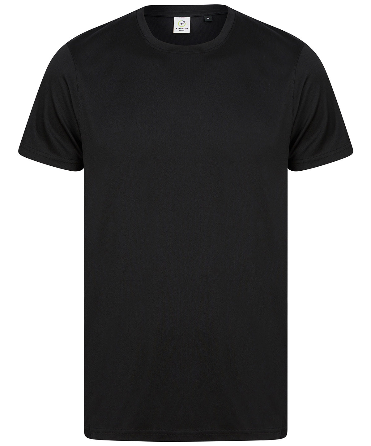 Recycled performance T | black