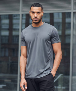 Recycled performance T | black