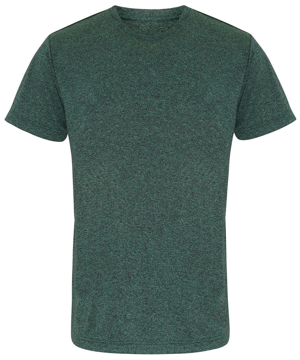 TriDri® performance t-shirt | Forest Green/ Black Melange