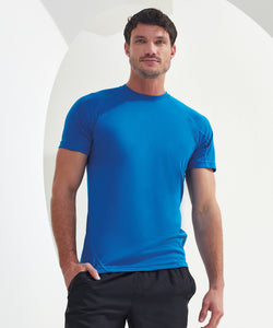 TriDri® panelled tech tee | black