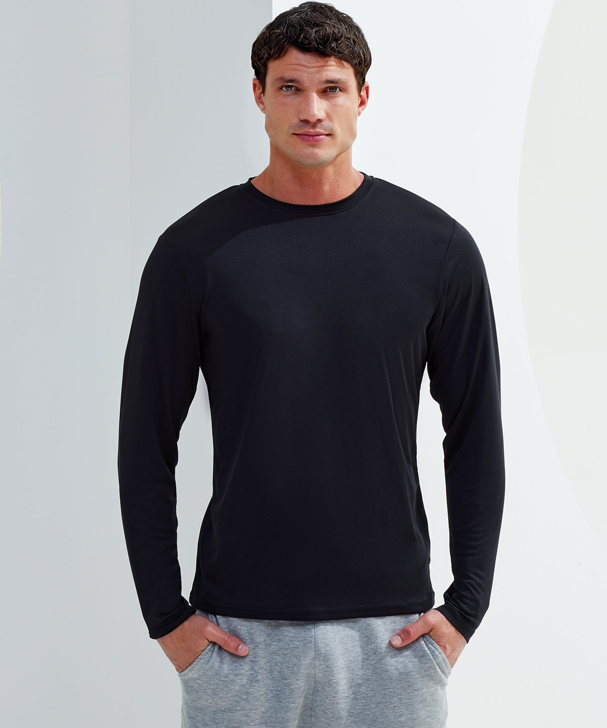 TriDri® long sleeve performance t-shirt | black