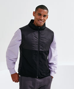 Mens TriDri® insulated hybrid gilet | black