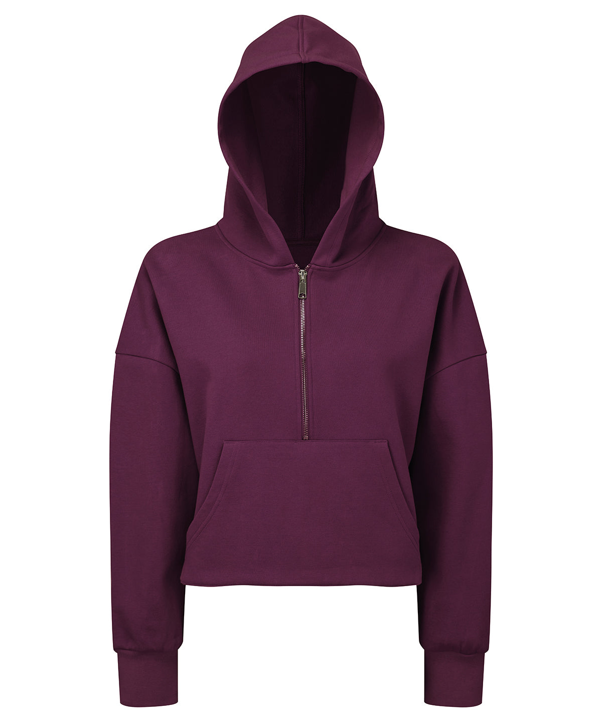 Womens TriDri® 1/2 zip hoodie | mulbery