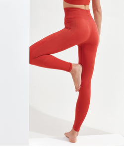Womens TriDri® seamless 3D fit multi-sport sculpt solid colour leggings | black