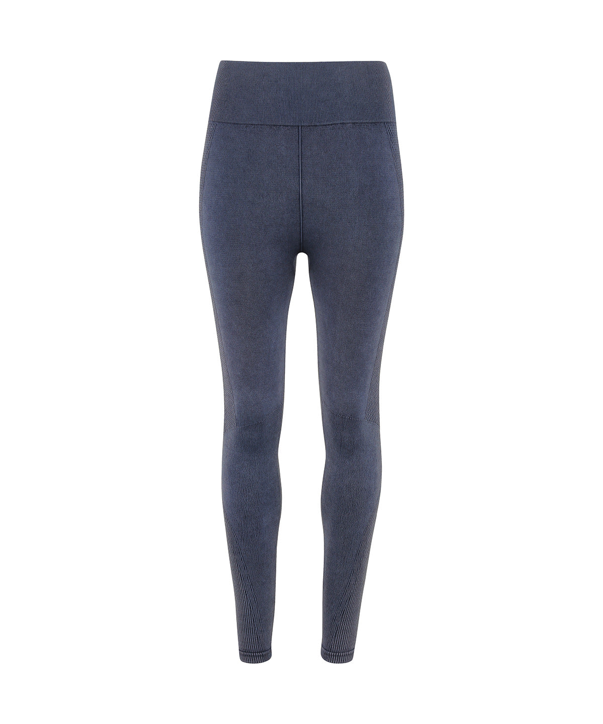 Womens TriDri® seamless 3D fit multi-sport denim look leggings | indigo denim