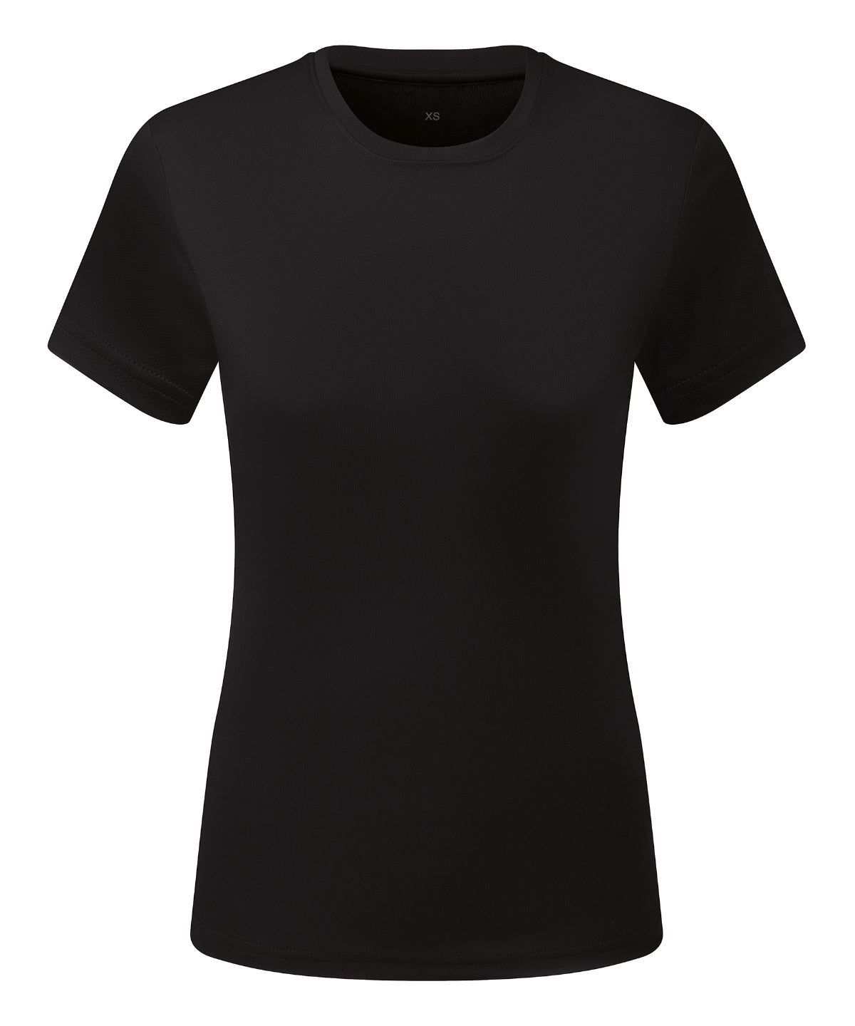 Womens TriDri® textured recycled tee | Black