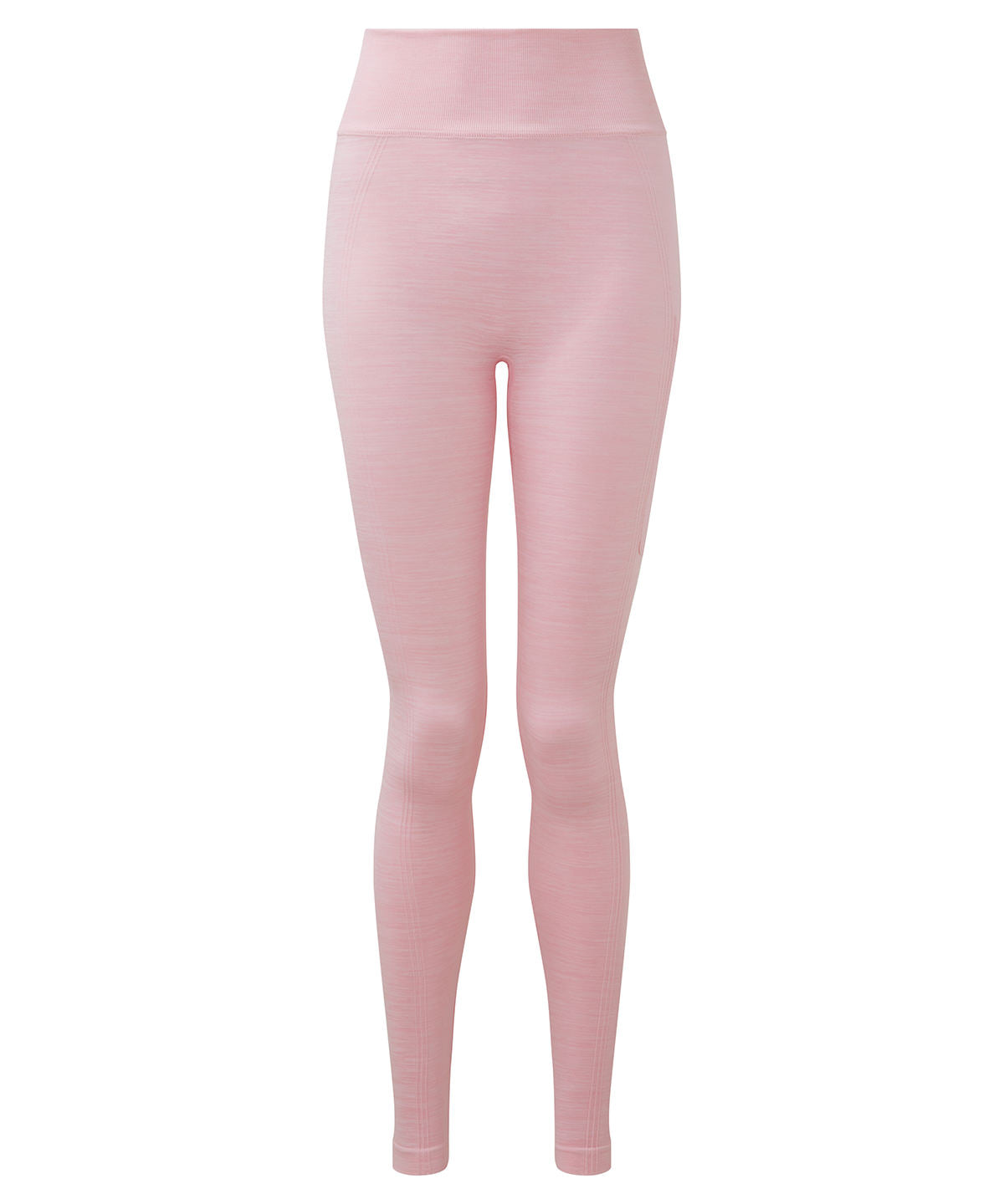 Womens TriDri® recycled seamless 3D fit multi-sport flex leggings | light pink melange