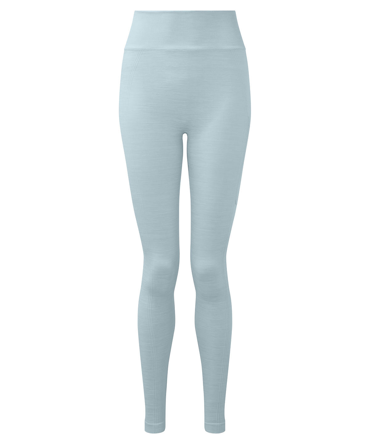Womens TriDri® recycled seamless 3D fit multi-sport flex leggings | sky blue melange