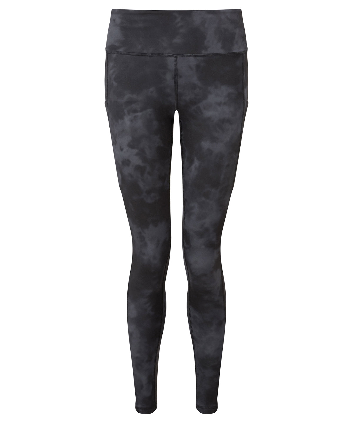 Womens TriDri® recycled performance full length leggings | acid wash