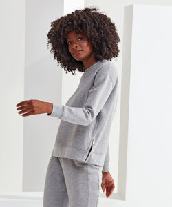 Womens TriDri® Recycled Chill Zip Sweatshirt | black