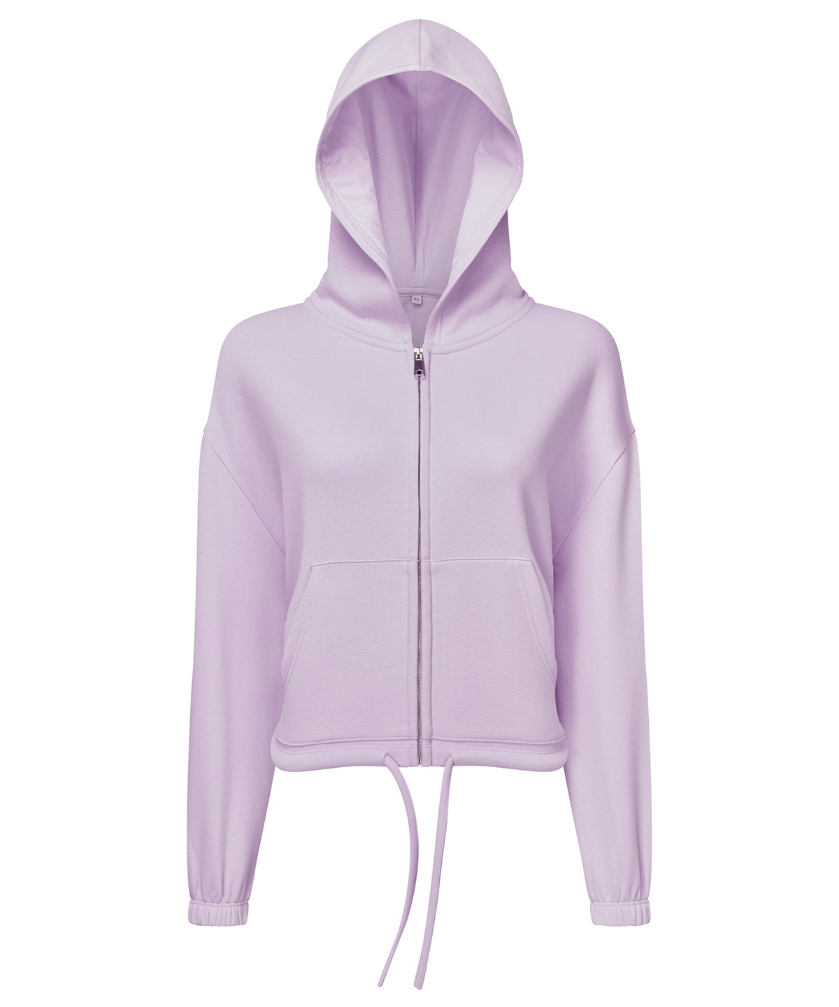 Womens TriDri® recycled drawstring full-zip hoodie | Lilac