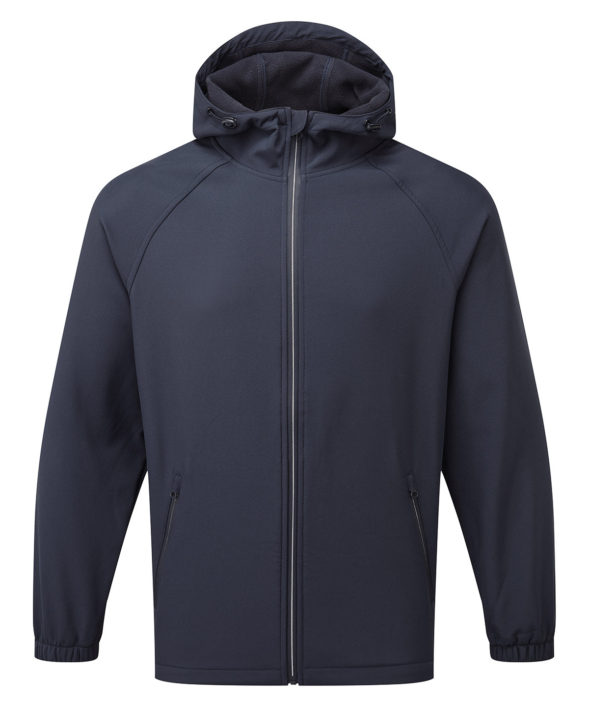 Hooded 2-layer softshell jacket | navy