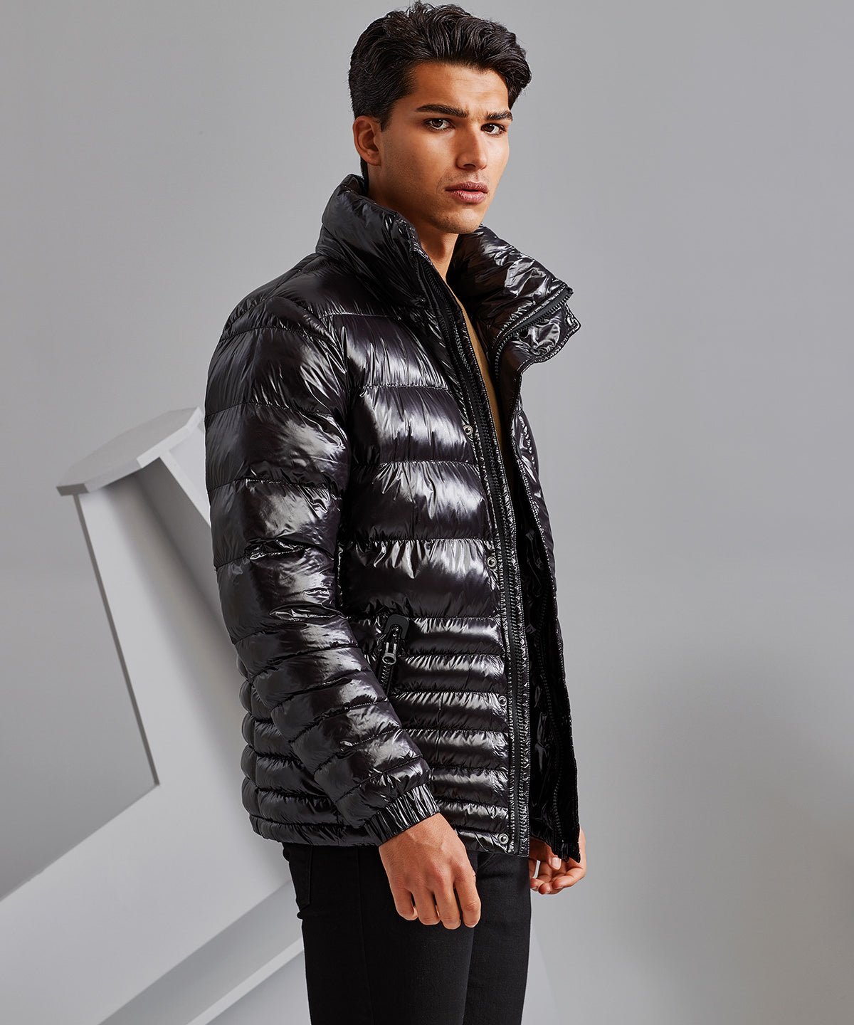 Sloper padded jacket | black