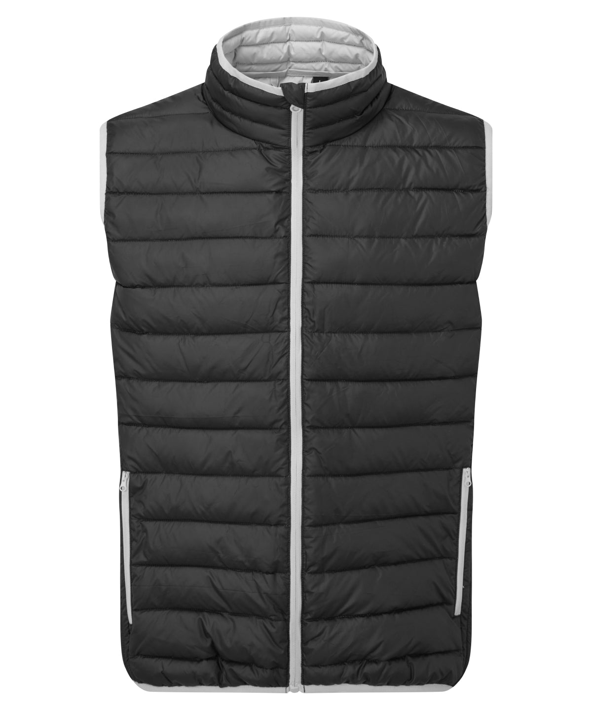 Traverse padded gilet | black/light grey