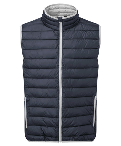 Traverse padded gilet | navy/light grey