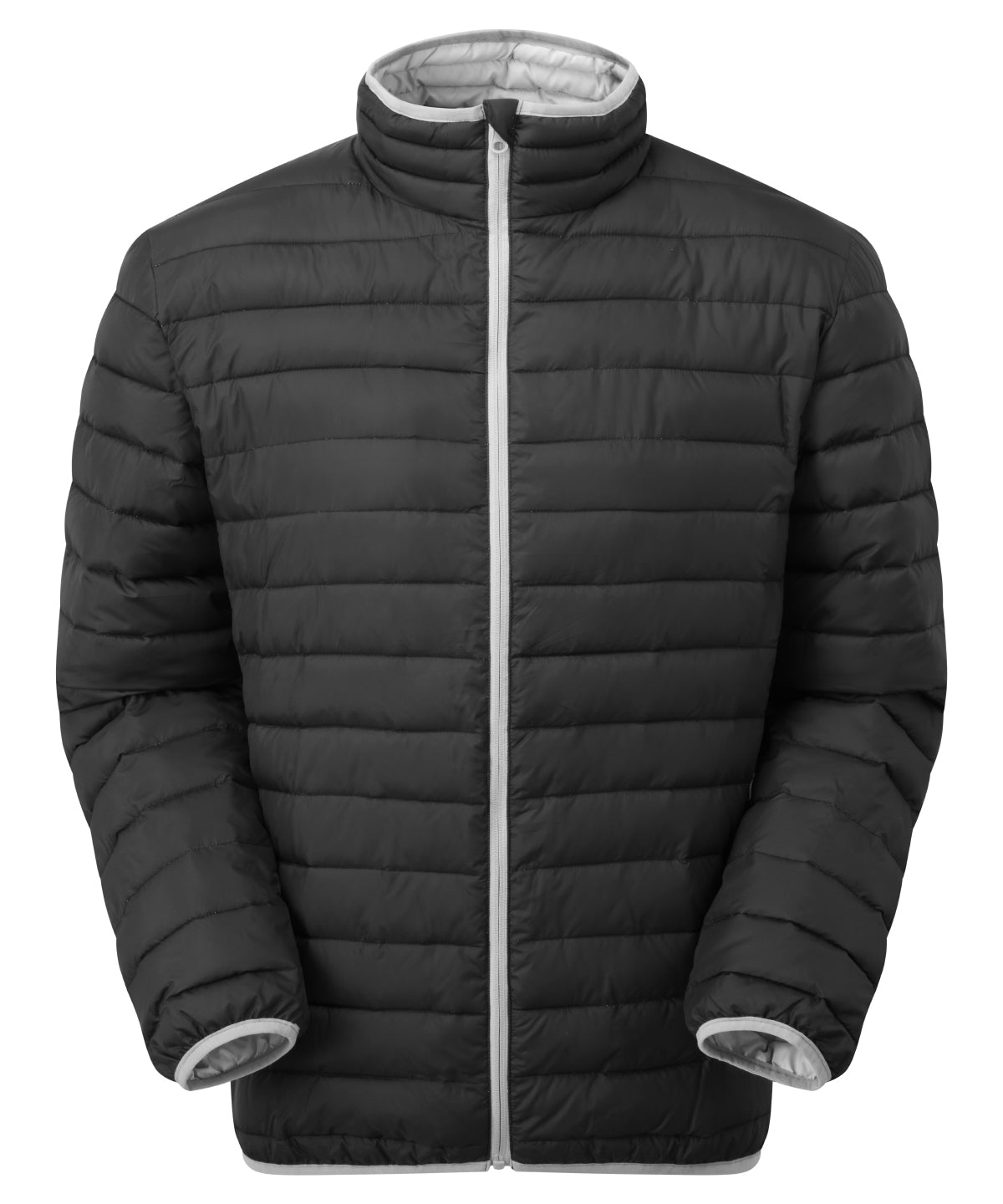 Traverse padded jacket | black/light grey