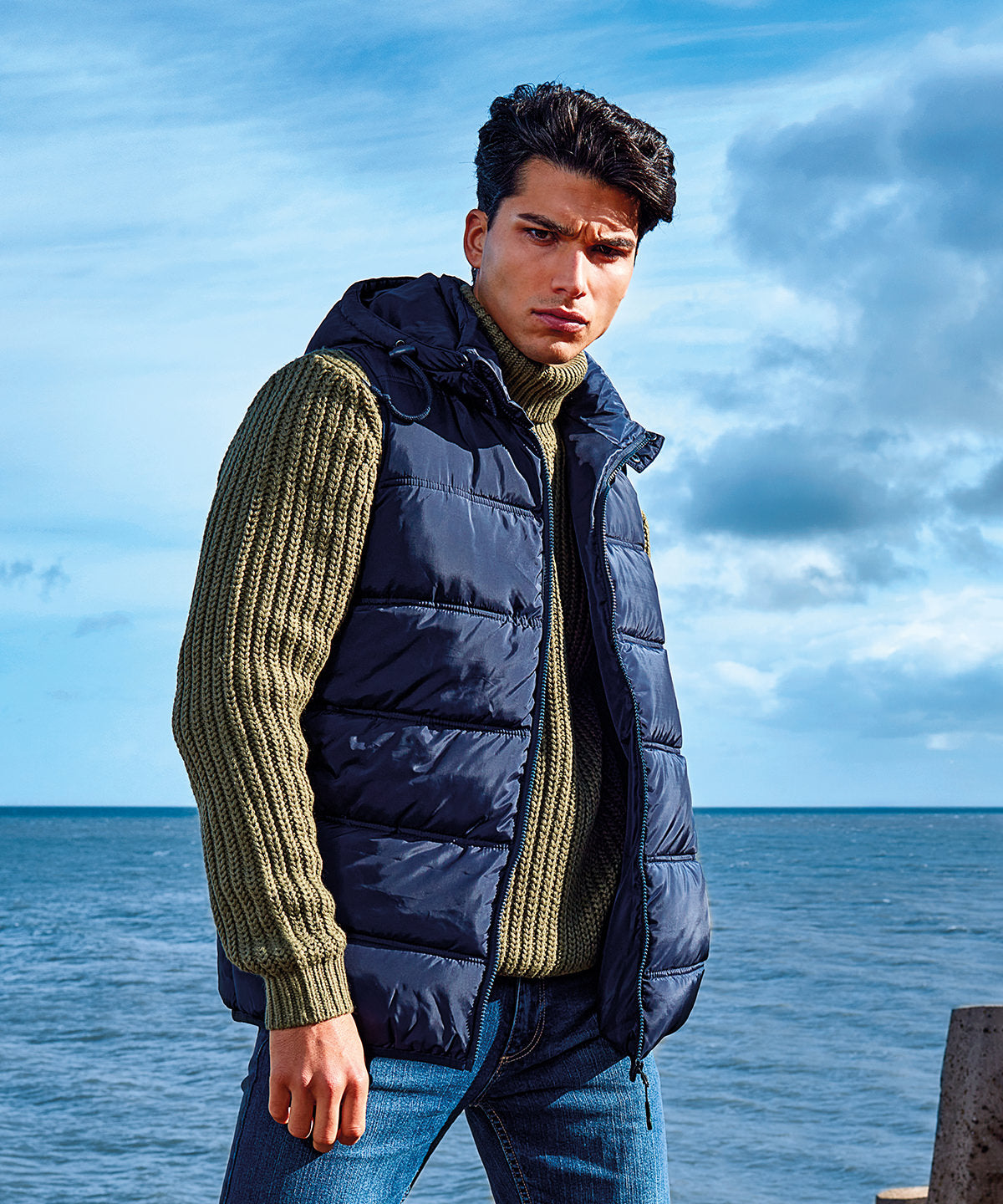 Bryher recycled bodywarmer | black