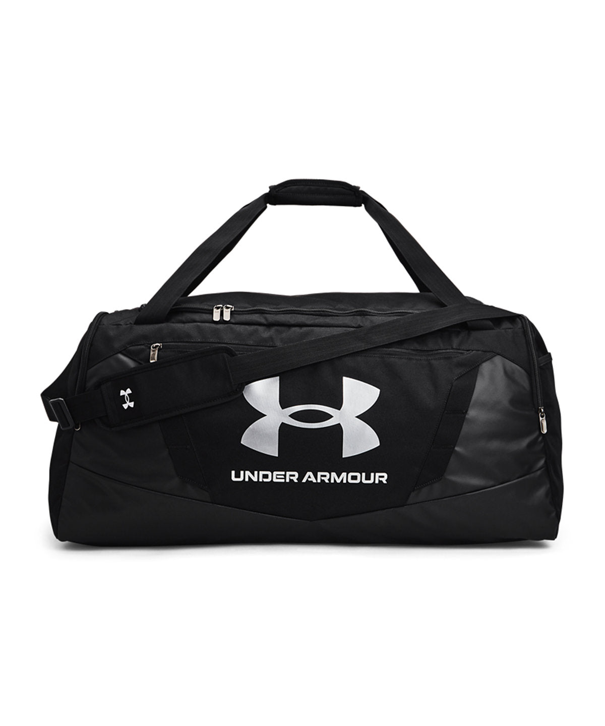 UA Undeniable 50 duffle large | black/black/metallic silver