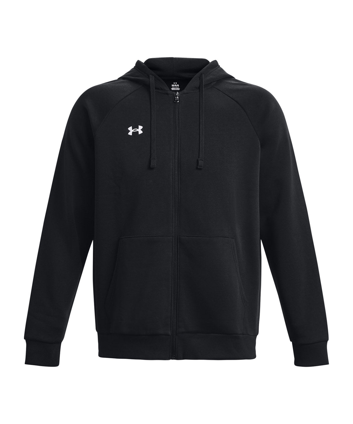 Rival fleece full-zip hoodie | black