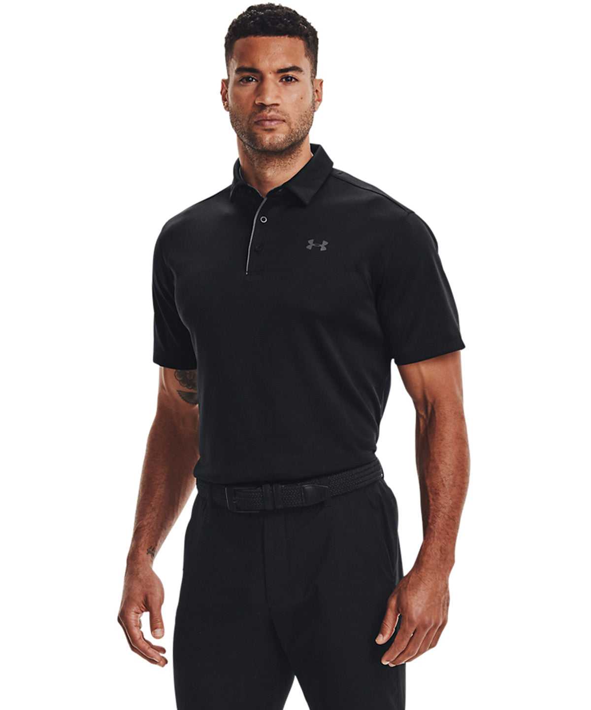 UA Tech polo | black/graphite