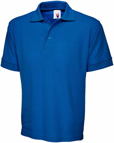 Heavyweight Cotton Poloshirt | Royal