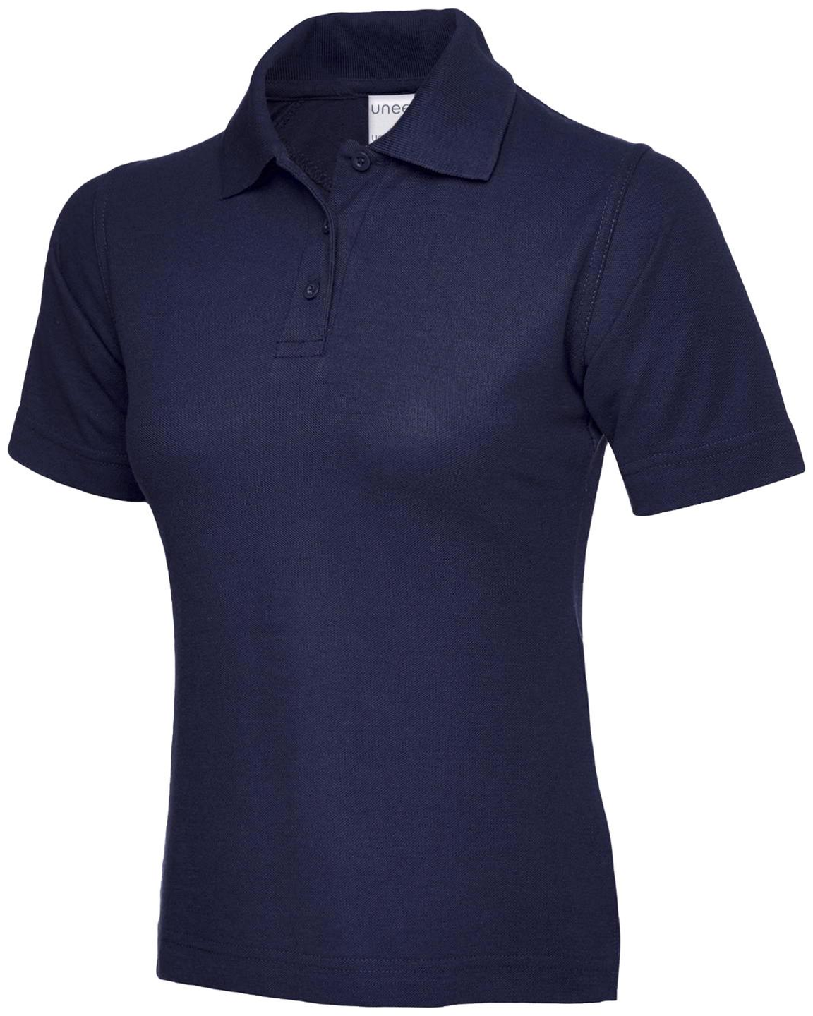 Ladies Active Cotton Poloshirt | French Navy