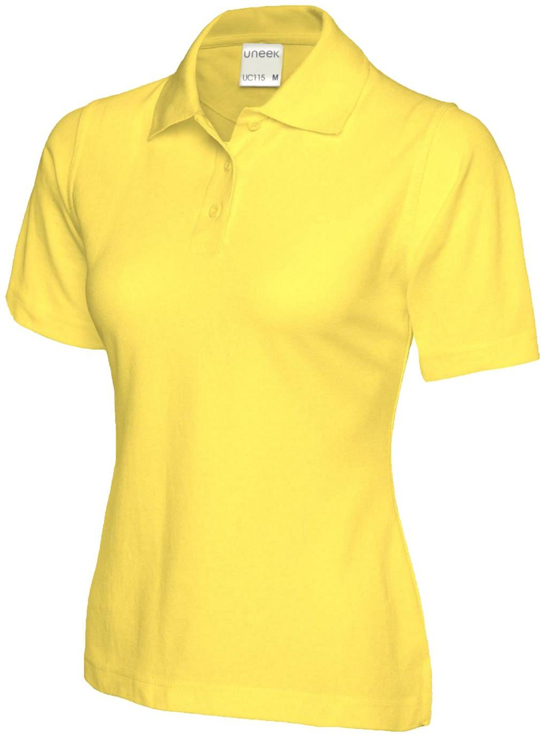 Ladies Active Cotton Poloshirt | Yellow