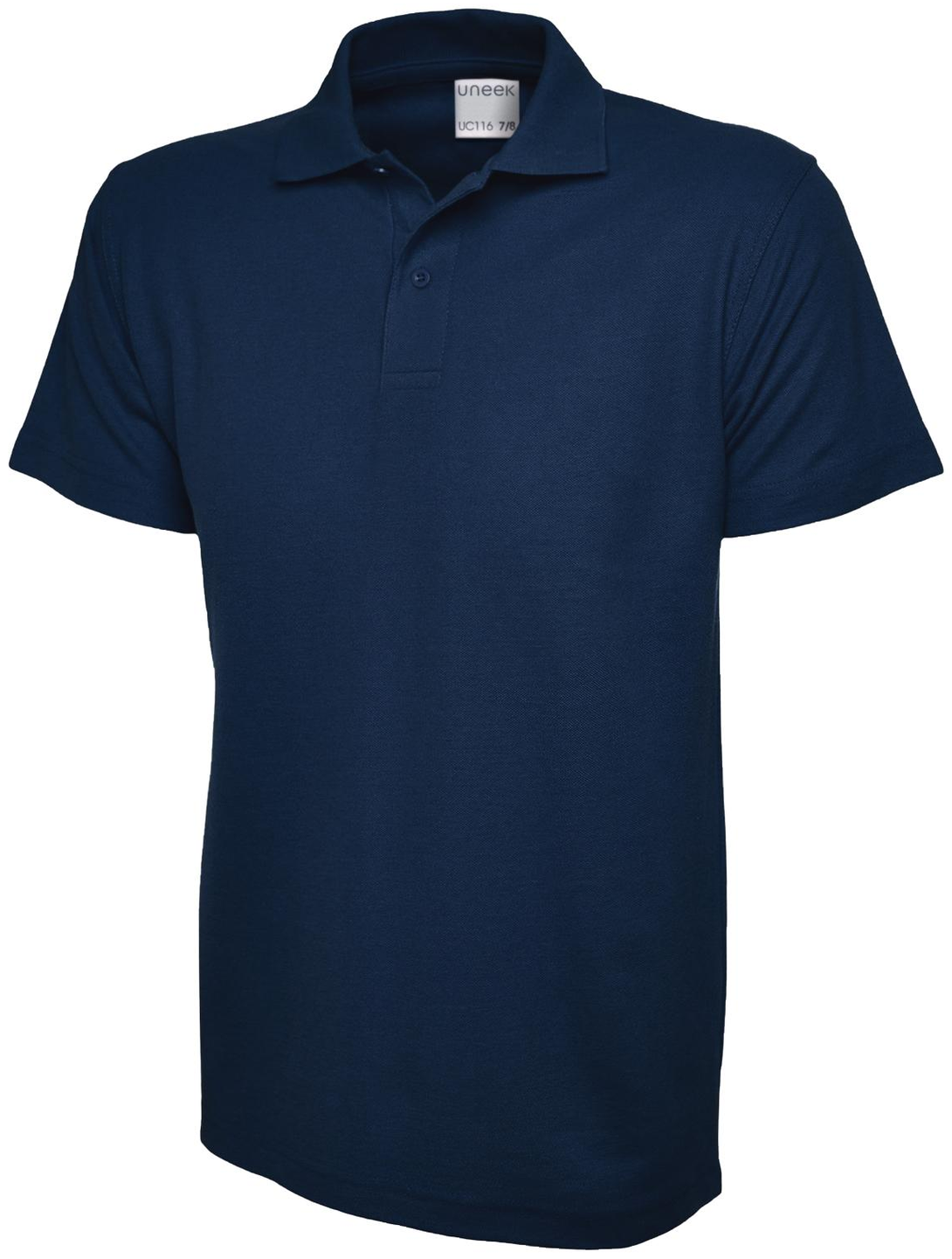 Childrens Active Cotton Poloshirt | French Navy